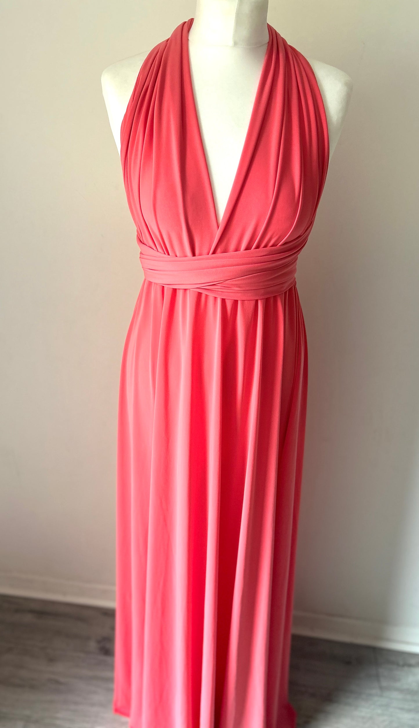 CLASSIC LIGHT CORAL (OLD SHADE) MULTIWAY DRESS