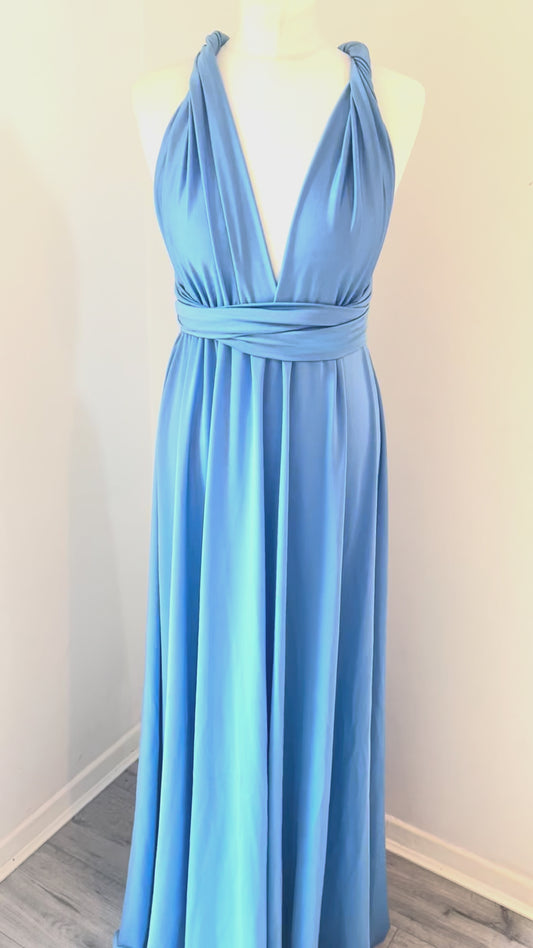 LUXE BLUEBELL MULTIWAY DRESS